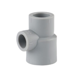 Side reducing tee