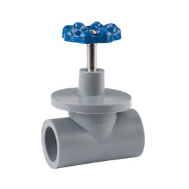 Stop valve with plastic decorative cover