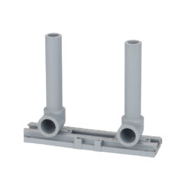 Adjustable double seat extended elbow(all-plastic)