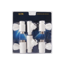 PP-R external set wall mounted stove assembly