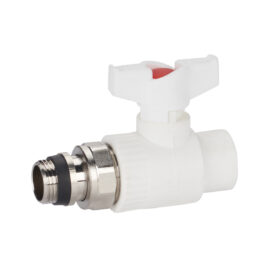 Hand-held radiator straight ball valve